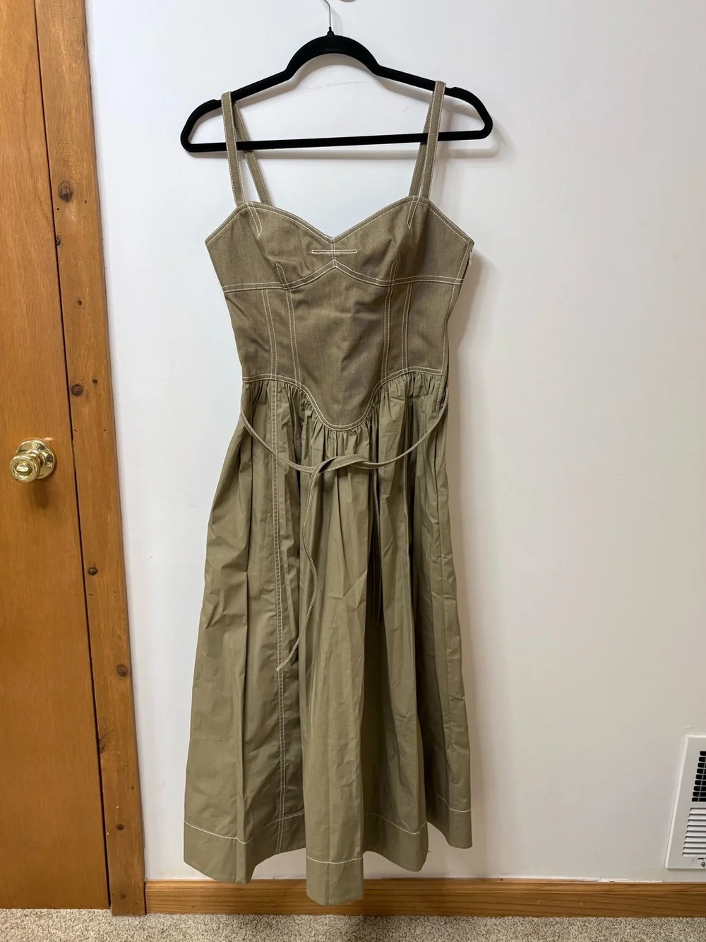 New Tory Burch Cotton Twill Dress